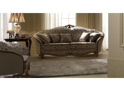 Sēdvietu komplekts 3+1 Sējvieta Klasiska dzīvojamā istaba Dīvāns Sofa Polster Sofa