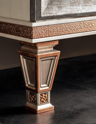 Dizainera guļamistabas skapis Drēbju skapis, koksnes mēbeles "Garderobe arredoclassic".