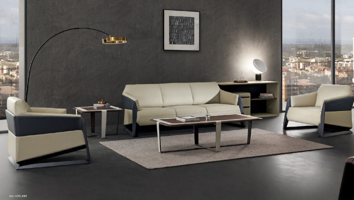 Sofas komplekts 311 divvietīgie dizaina mēbeļu komplekts ar dekoriem, auduma Dīvāns, ādas atpūtas.