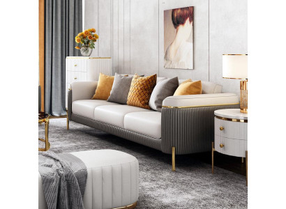 Sofas komplekts 3 sēdvietām dizaina sofa, polster Couch moderns galdiņš jaunums