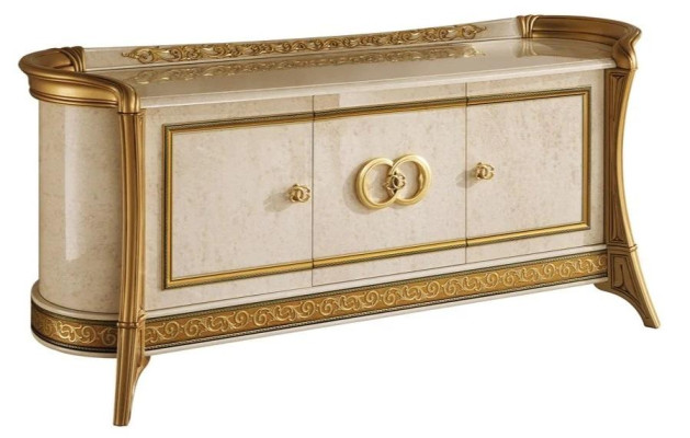 Klasiskais skapis Kommode Sideboard mēbeles koka skapji sezona arredoclassic