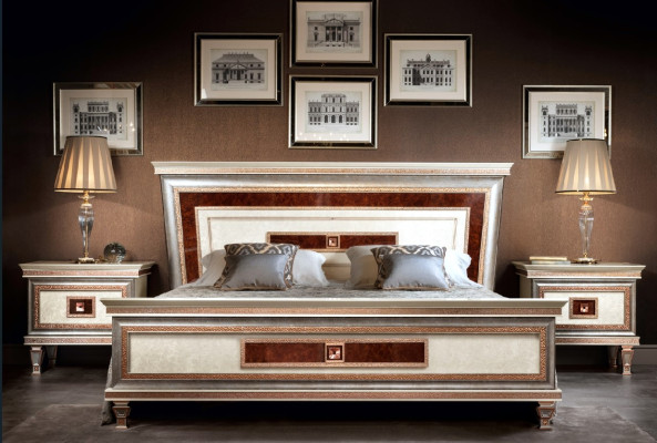 Gulta Polster Design Dubultā viesnīcas gulta Gulēšanas istaba 180x200cm arredoclassic