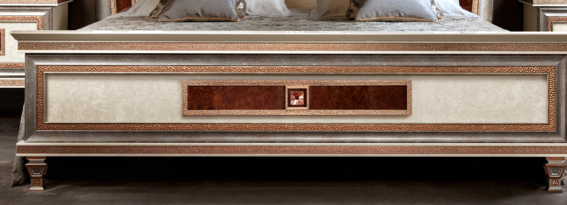 Elegantā stila mēbeles guļamistabas komoda skapis Klasiskā servešana ar spoguli