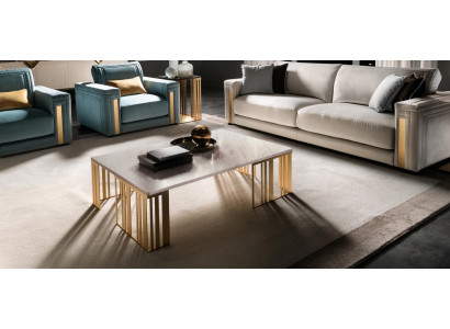 Kafijas galds Dīvāngalds Galds Blakusgalds Viesistabas galds Sofa arredoclassic