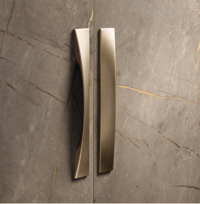 Ēdamistabas galds komoda skapis spogulis 2 daļas koka mēbeles Sideboard arredoclassic