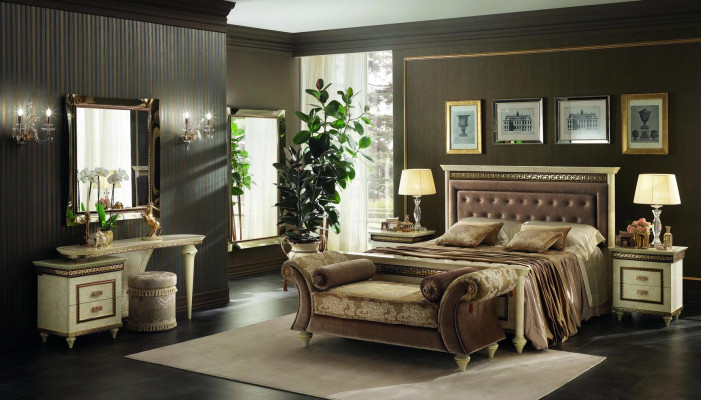 Polsterbeda gulta 160 x 200 Lauvas gulta Dizainera gulta Divguļamā gulta Betten arredoclassic