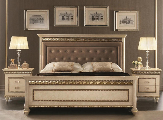 Polsterbeda gulta 160 x 200 Lauvas gulta Dizainera gulta Divguļamā gulta Betten arredoclassic