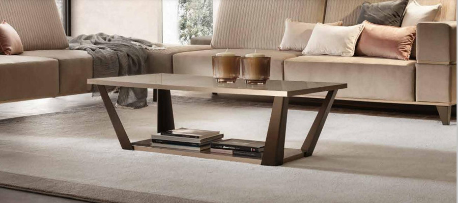 Gultas galda galda polster dizaina stikla galda palīdz Holzs Sofa Couch Braun Tabulas.