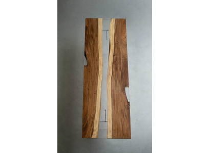Ēdamgalds River Table reāla koka upes galds 240x90 masīvs galds