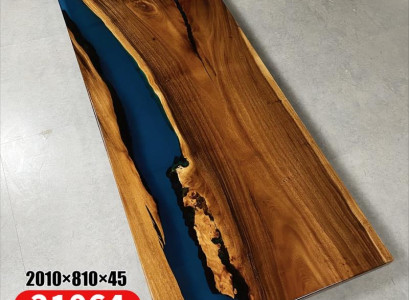 upeišu galda dizainso galds mūsdienu jūra mēbeles 201x81 epoksīds