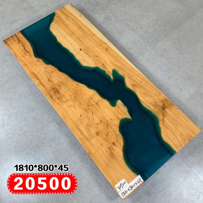 Ēdamgalds dizaina galdi smilšu dēļi modernas galdu mobles upes jūrā 181x80