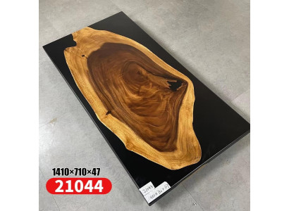 Luksusa ēdamgalds River Table Masīvs Galdi 141*71 Upes galds īsts koks
