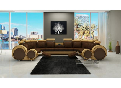 Stūra dīvāns dzīvojama zona polster couch sēdeklis stūra komplekts auduma āda kopējās piederumus XXL