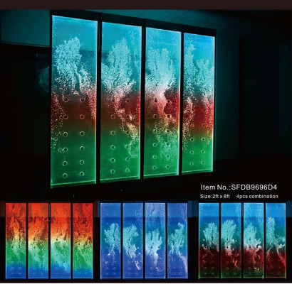 Moderns sadalījuma siena ūdens siena sienas ūdenskritums Water Wall Led