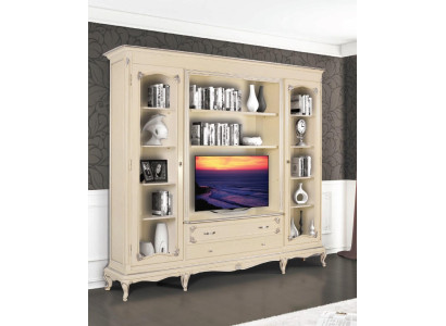 Dzīvojamās istabas sienas plaukts TV skapis Skapji Plaukts Koka dzīvojamās istabas mēbeles Plaukti Jauni