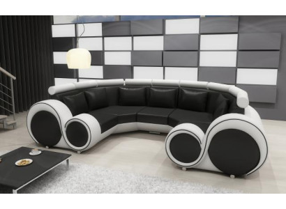 XXL Dzīvojamā zona Ar Kodienu Dizaina Polster Garnitur Couch Stūra Sofa Lielais Sofa + USB