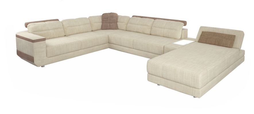Dizaina stūra mājasstūra sofa ar gultas funkciju jauniem mēbelēm modernai telpai
