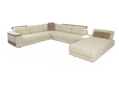 Dizaina stūra mājasstūra sofa ar gultas funkciju jauniem mēbelēm modernai telpai
