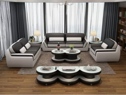 Sofas komplekts 321 galds taburete skapīs dzīvojamais stūris dīvāns dīvāns 7 gab.