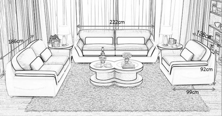 Sofas komplekts 321 galds taburete skapīs dzīvojamais stūris dīvāns dīvāns 7 gab.
