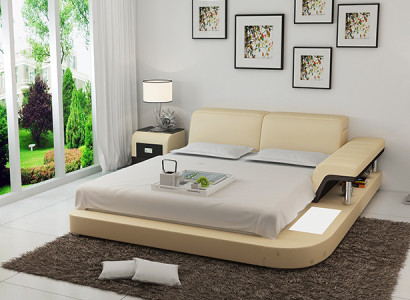 Ūdens gultas viesnīca divvietīga gulta gultas komplekts ādas gulta pārklājuma gulta ūdens.