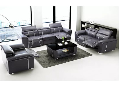 Sofas komplekts 3+2+1 dizaina dīvāns mūsdienīgs galds jauns
