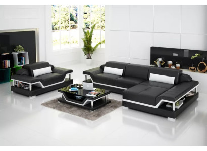 Stūra mīkstais stūra dīvāns dīvāns stūra dīvāns polster sofa L-formas ādas dīvāns dīvāns