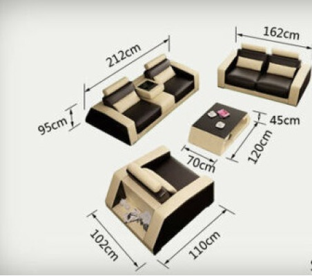 Polster Sofa Dīvāns Dīvāni Dīvāni Dīvānas Dizains Dizainu komplekts 3+2+1 Krēsls