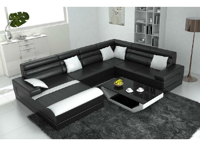 Stūra dīvāns dzīvojamo telpu XXL Big Couch Polster Garnitur Eck Couchen U Form Sofas
