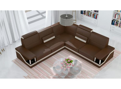 Ādas stūra dīvāns Dīvāns + USB plakāts stūra dīvāns Dīvāni audums Āda garnitūra Jauns