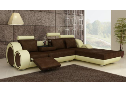 Tekstila sofa ar USB, stūra dīvāns ar auduma stūra dīvānu dzīvojamās istabas mēbeles dīvāngarnitūra JAUNA