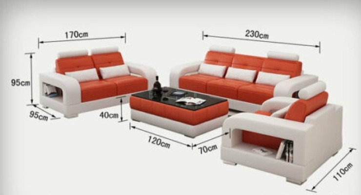 Dīvāns gulta Polster Wohnlandschaft Sitz Möbel Set Garnitur 3+2+1 Sofas ar USB