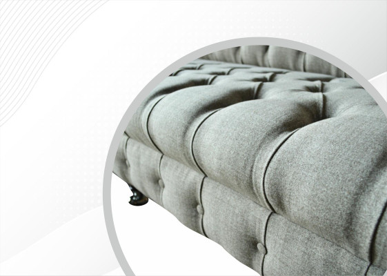 xxl Lielais Sofa Couch Chesterfield 265cm Polster Sofas 4 Sitzer Tekstile Moderns