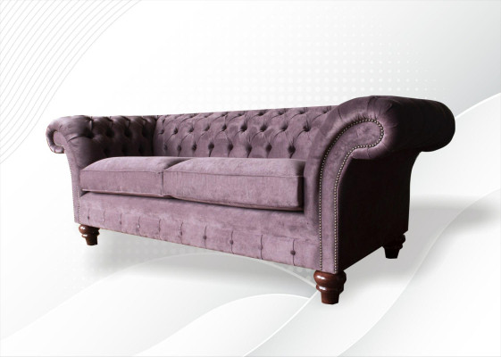 Chesterfield dīvāns Arķu Klasiskais Ādas audums 3 sēdvietas dīvāns Trīsvietīgi.