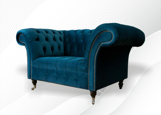 Chesterfield Sofa Sēdekļa dīvāns Moderns polster Sede Garniture Tekstils