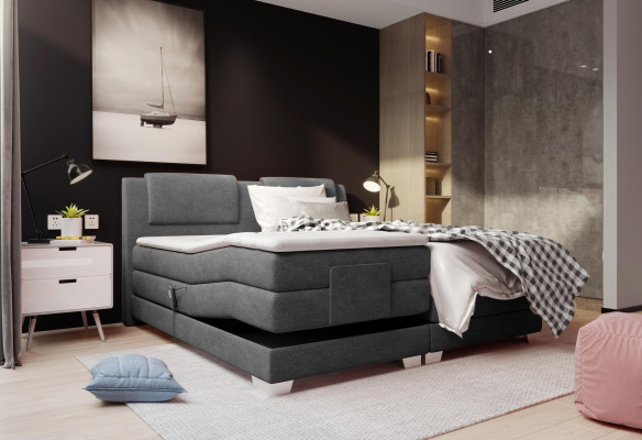 Tekstila dizaina divvietīgs gults luksusa laulības dzīve boxspring viesnīcas matracis guļamistabā