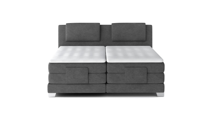 Tekstila dizaina divvietīgs gults luksusa laulības dzīve boxspring viesnīcas matracis guļamistabā