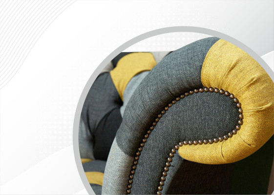 Chesterfield daudzkrāsains dzīvojamo istabu modernais dizains ar jauniem radošiem dīvāniem un sofām.
