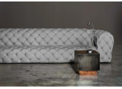 Grau Chesterfield viesistabas mūsdienīgs dizains dīvāni dīvāns mēbeles audums liels XXL jauns