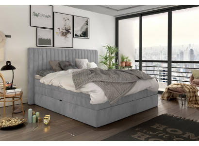 Boxspring viesu nami Gultas Guļamistabas Luxus gulta Polster dizains Luxus xl mēbeles