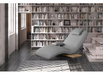 Chaiselongue Longchair Lounge Atpūtas gulta Krēsls Sofa Dīvāns Guļamma Textil-ūdenslodveidīgs audums