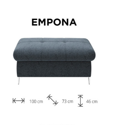 Otomānas mēbeļu soli Otomānas kāju atzveltnis Sols Sofa Pufa polster atbalsts solis