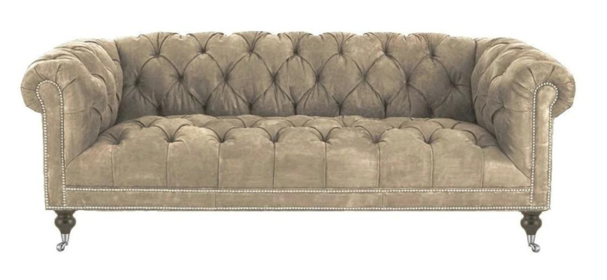 Brunsvigulē Chesterfield Moderno dizaina ādas dīvāns Dizaina mēbeles audekls audums