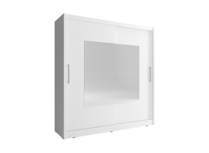 Daudzfunkcionāla skapja 200 cm uzglabāšanas plaukti, drēbju skapis un garderobes skapis