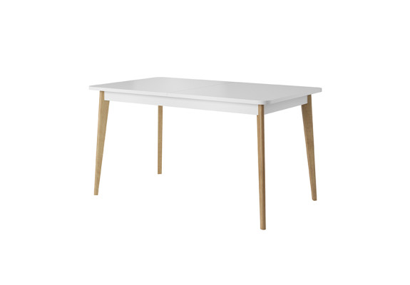 Mūsdienīgs koka galds ēdamgalds galds koks telpās 140/180cm pagarināms.