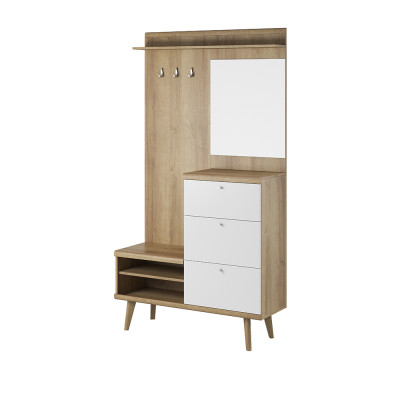 Garderobes garderobes komplekts Priekšzales garderobes komplekts Glabāšana