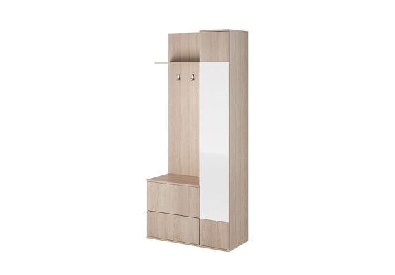 Garderobe Garderobenset Garderoben Skapītis Spogulis Paneļa Koridors