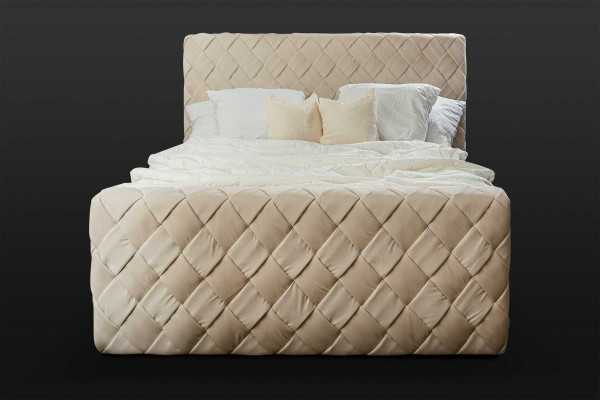 Luksusa gultas ModeRnas gultas karkass 180x200 cm dizaina guļamistabas mēbeles galvadslauks