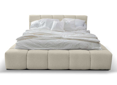 Gulta luksusa guļamistabā gultas karkass polster dizains luksusa divguļamie gultas baltas krāsas