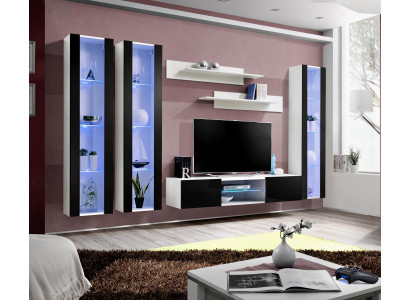 Dzīvojamās istabas komplekts Living room Set Sienas skapji Siena skapis Moderns Kompleta dizains Jauns